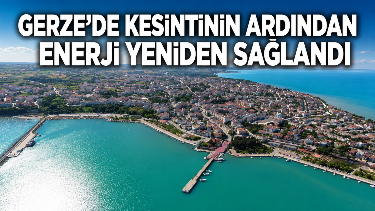 Gerze’de Elektrik Kesintisi Sona Erdi