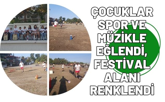 Gerze Belediyesi Konservatuvarı Kursiyerlerinden Festival Alanında Renkli Etkinlik