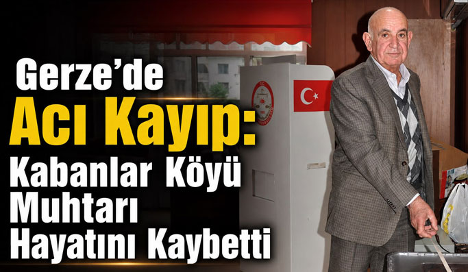 Kabanlar Köyü Muhtarı Evinde Ölü Bulundu