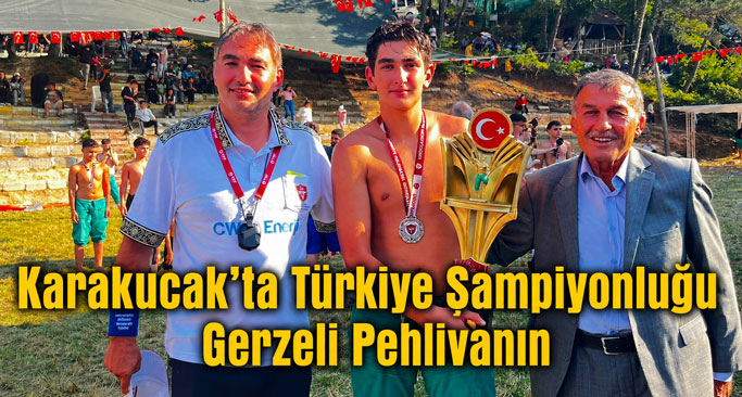 Gerzeli Pehlivan Muhammed Emir Yiğit, Türkiye Şampiyonu Oldu