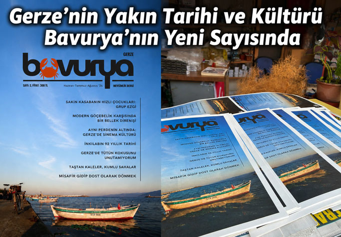 Gerze'nin dergisi Bavurya'nın ikinci sayısı okurlarıyla buluştu