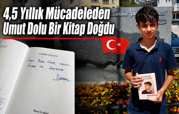 Kanserle Mücadelesini “Sabır Çiçeği”nde Anlattı: 14 Yaşındaki Barış’tan Gazetemize Anlamlı Ziyaret