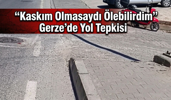 Gerze’de Aynı Gün İki Kaza: Motosiklet Sürücüsü Yollara Tepki Gösterdi