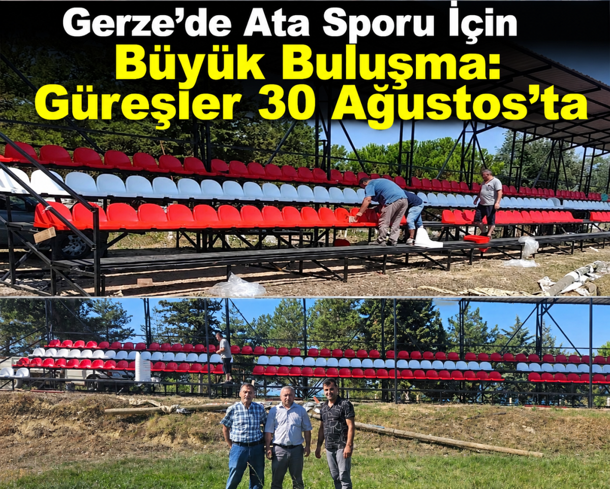 Gerze’de Er Meydanı Hazır: Abdaloğlu’nda 30 Ağustos’ta Güreş Heyecanı