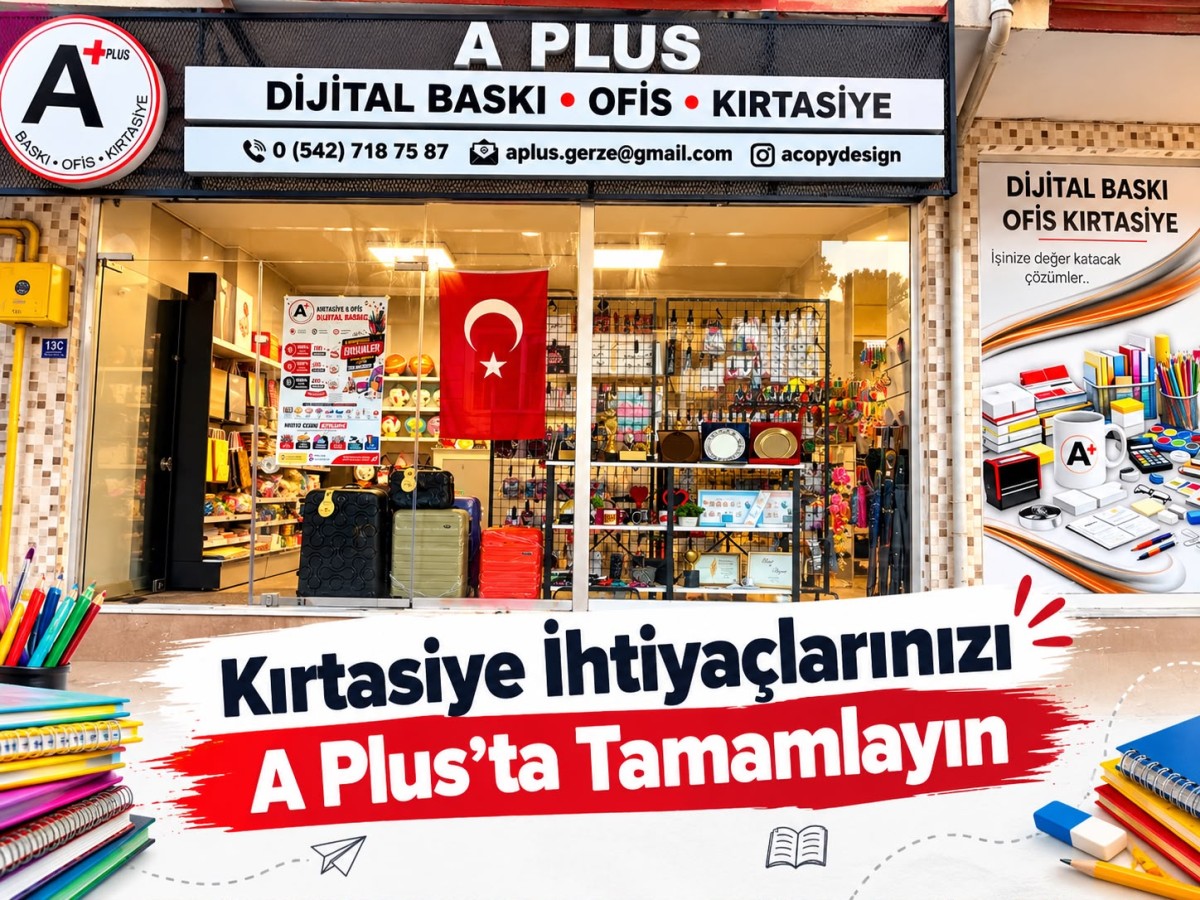 Okul İhtiyaçları İçin A Plus’ta Her Şey Hazır