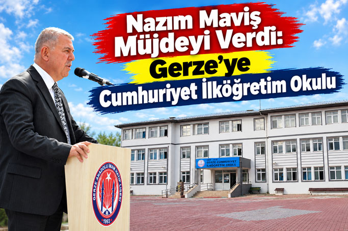 GERZE’YE YENİ İLKÖĞRETİM OKULU MÜJDESİ!
