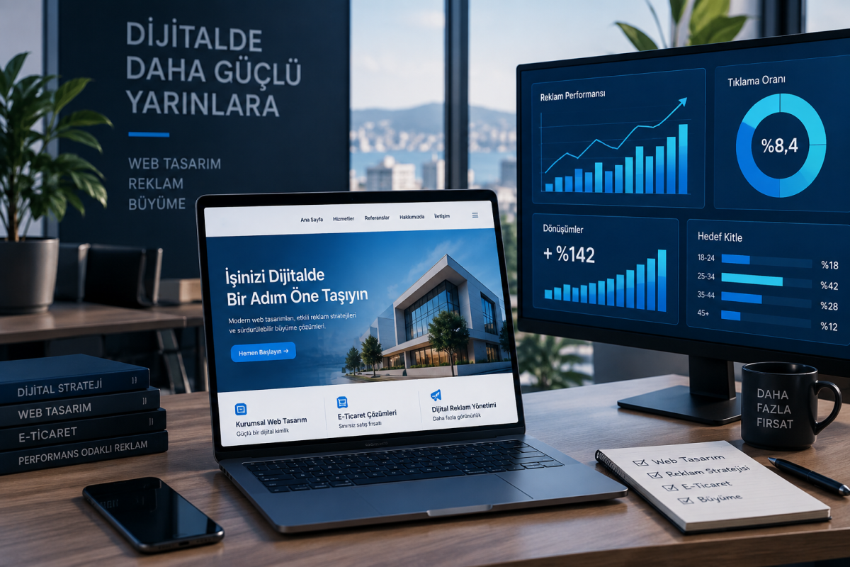Web Tasarım ve Google Ads Reklamı ile Dijitalde Güçlü Bir Marka Oluşturun