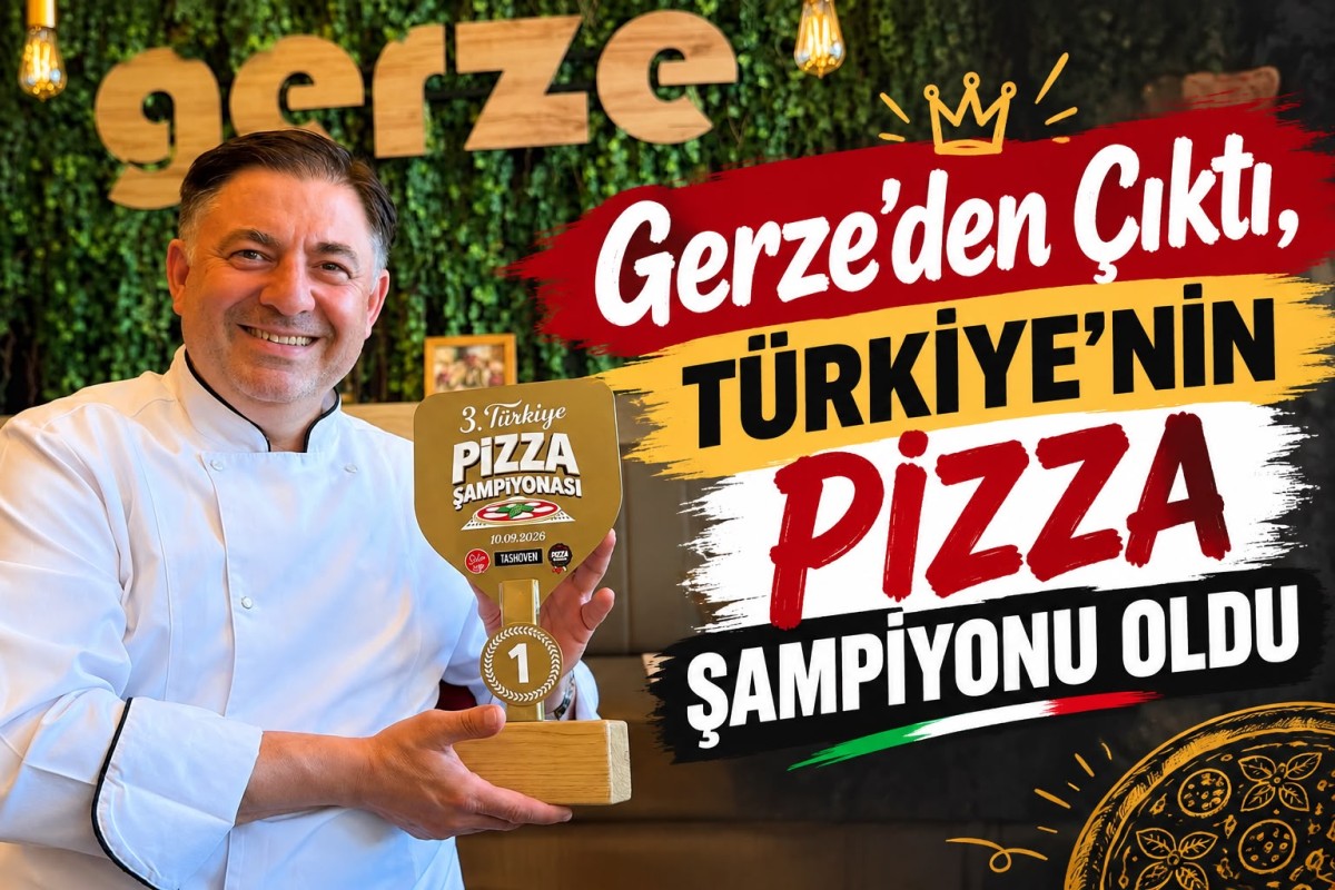 Gerzeli Tuncay Tırık Türkiye Pizza Şampiyonu oldu