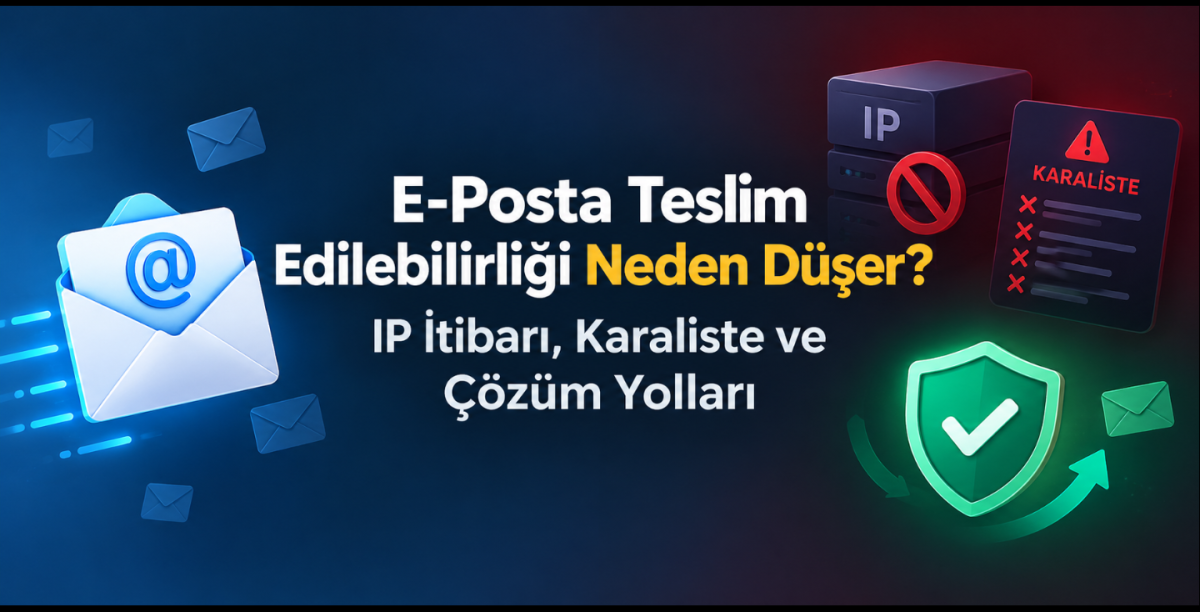 E-Posta Teslim Edilebilirliğinde Kritik Faktörler: IP İtibarı, RBL Engelleri ve Kurumsal Çözümler