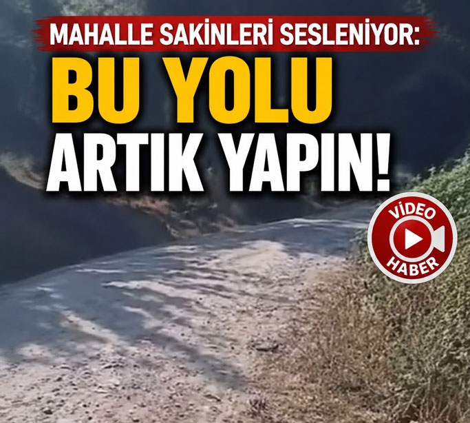 Hacıselli’de Şehitliğe Giden Yol Yapılmayı Bekliyor